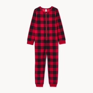 Youth Xl Joe Fresh Kids Pajama Set - Red and Black Checkered